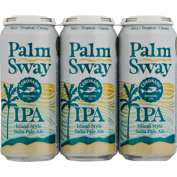 Beers & Coolers Coronado Brewing Company Beer, IPA, Palm Sway hero