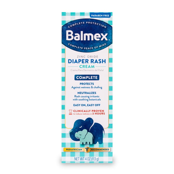 Diapers & Wipes Balmex Complete Protection, Baby Diaper Rash Cream hero