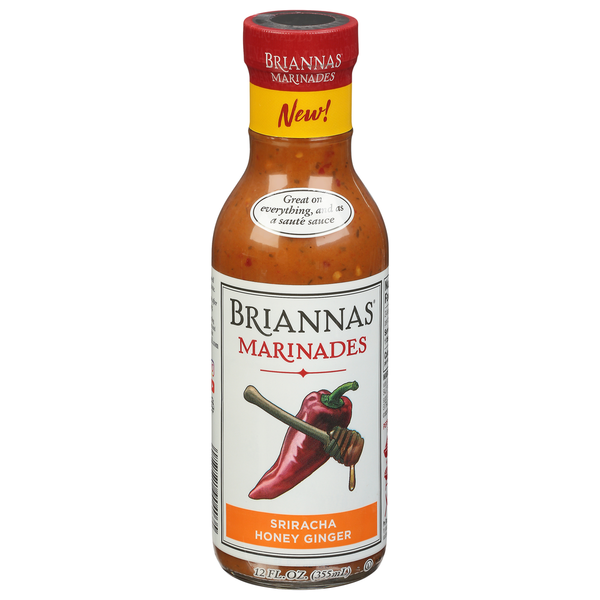 Marinades & Meat Preparation BRIANNAS Marinades, Sriracha Honey Ginger hero