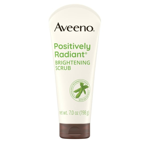 Beauty Aveeno Positively Radiant Brightening & Exfoliating Face Scrub hero