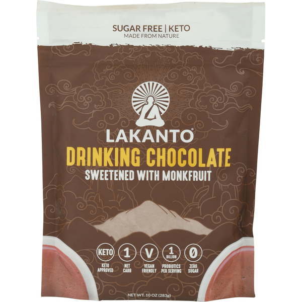 Cocoa & Drink Mixes Lakanto Drinking Chocolate, Sweetened with Monkfruit hero