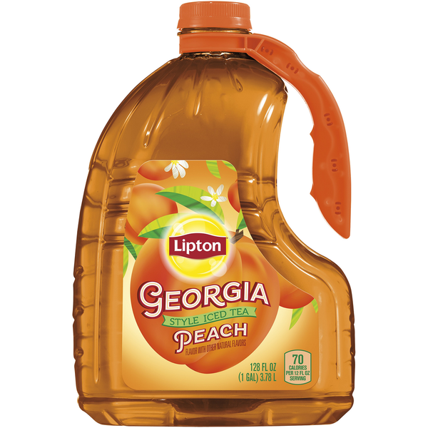 Tea Lipton Georgia Style Peach Iced Tea hero