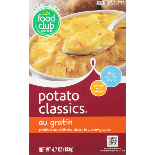 Instant Foods Food Club Potato Classics, Au Gratin hero