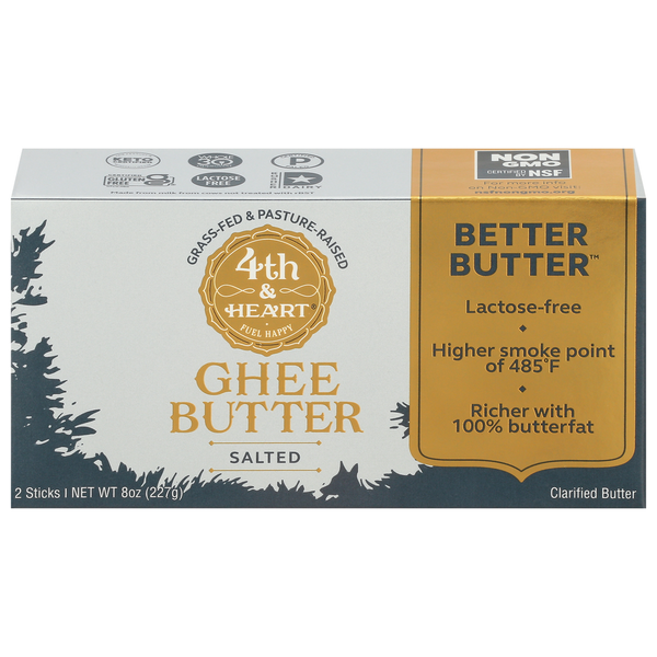 Butter 4th & Heart Ghee Butter, Salted hero