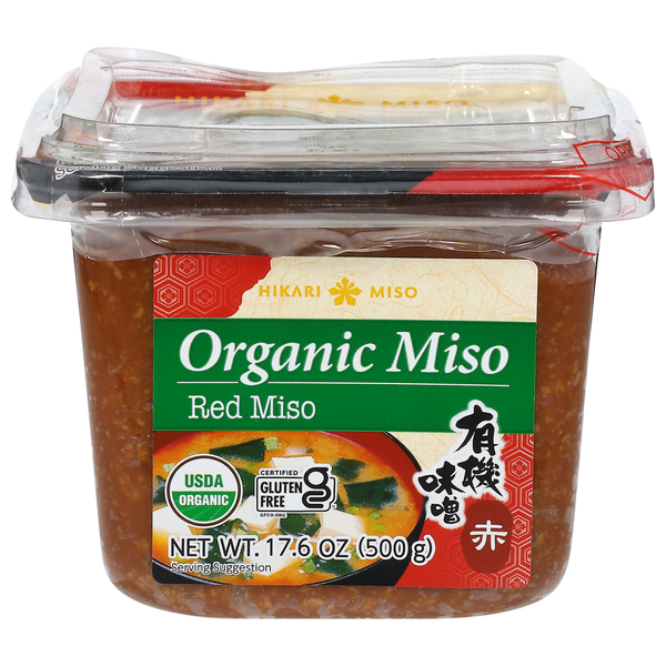 Noodle & Miso Paste Hikari Miso Red Miso, Organic hero