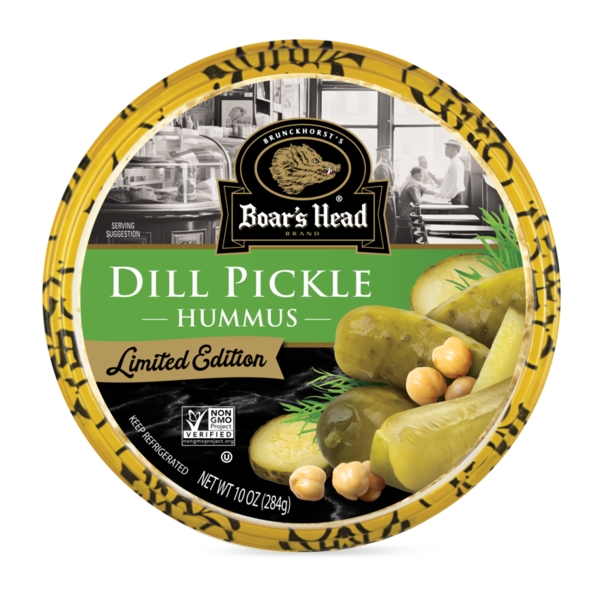 Fresh Dips & Tapenades Boar's Head Dill Pickle Hummus hero