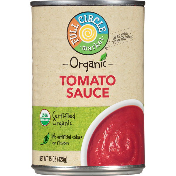 Canned & Jarred Vegetables Full Circle Tomato Sauce hero