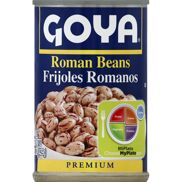 Canned Meat, Seafood & Beans Goya Prime Premium Prime Premium Roman Beans hero