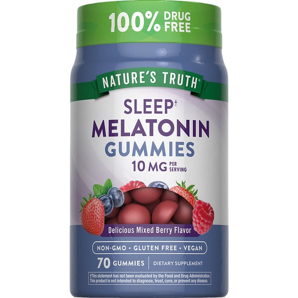 Nature's Truth Sleep Melatonin Extra Strength Gummies hero