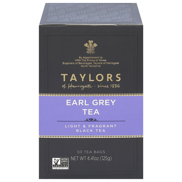 Tea Taylors of Harrogate Tea, Earl Gray, Tea Bags hero