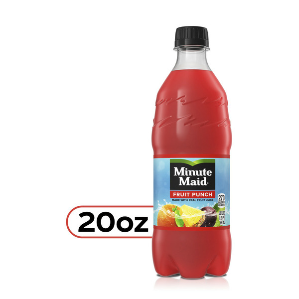 Juice & Nectars Minute Maid Fruit Punch, Made W/ Real Fruit Juice hero