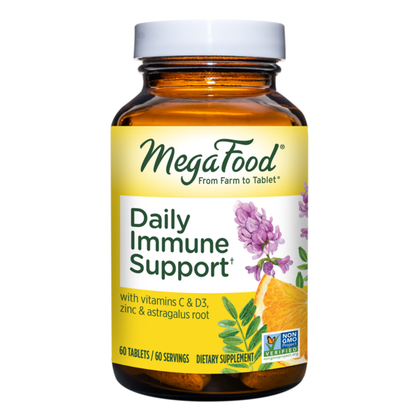 Dietary Supplements MegaFood Daily Immune Support† hero