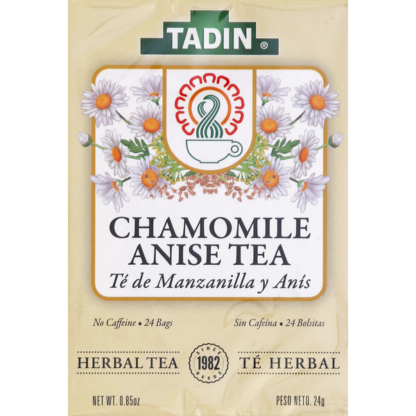 Tea Tadin Herbal Tea, Chamomile with Anise hero