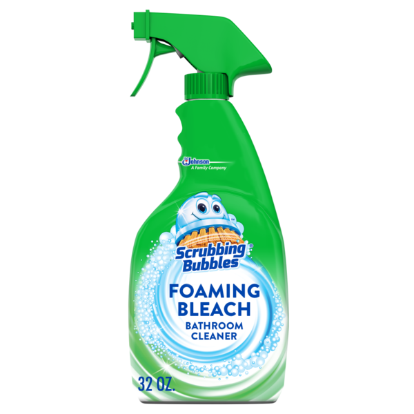 Cleaning Supplies Scrubbing Bubbles® Foaming Bleach Bathroom Cleaner Trigger Bottle hero