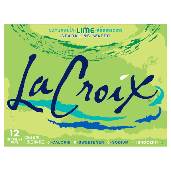 Water, Seltzer & Sparkling Water LaCroix Sparkling Water, Lime hero