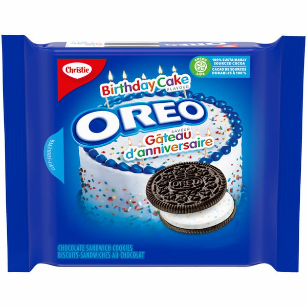 Cookies & Cakes Oreo Birthday Cake Chocolate Sandwich Cookies hero