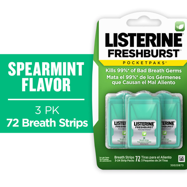 Rite Aid Pharmacy Listerine Freshburst Pocketpaks Breath Freshener