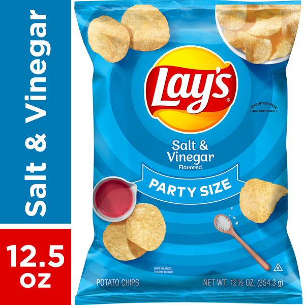 Chips & Pretzels Lay's Salt & Vinegar Potato Chips hero