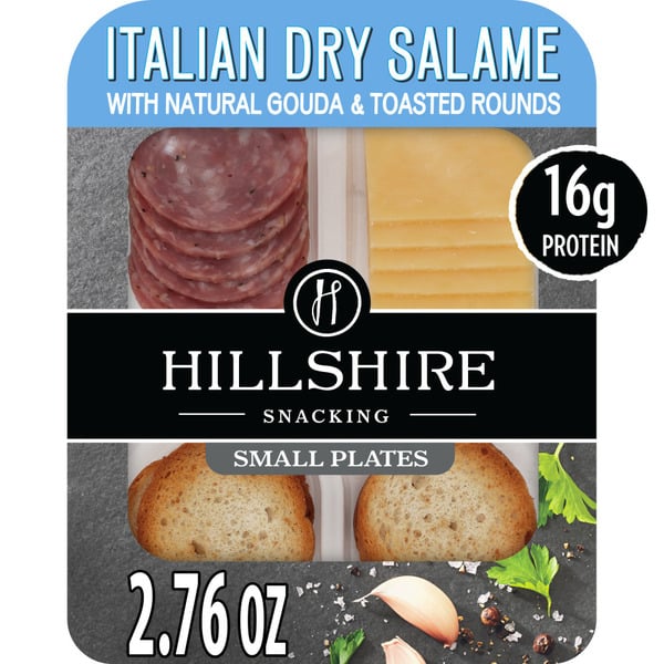 Lunch & Snack Packs Hillshire Farm Italian Dry Salame and Gouda Cheese hero