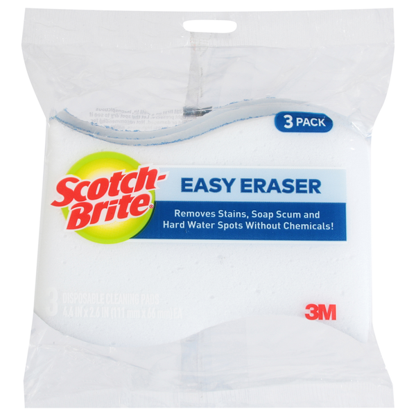 Cleaning Products Scotch-Brite Easy Eraser, 3 Pack hero