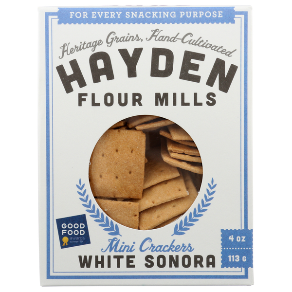 Crackers Hayden Flour Mills Mini Heritage Grain Cracker hero