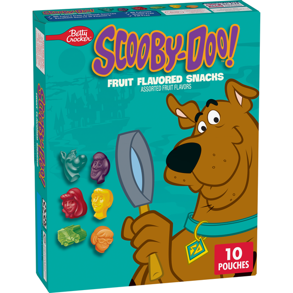 Fruit & Vegetable Snacks Betty Crocker Scooby Doo Gluten Free Fruit Flavored Snacks hero