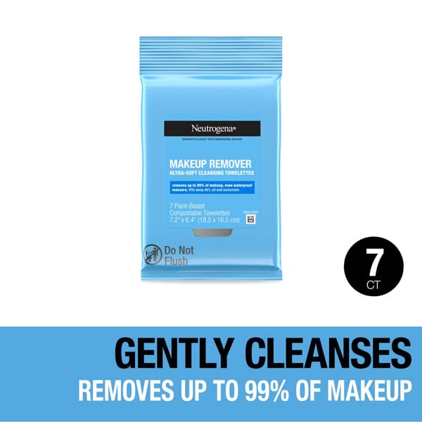 Beauty Care Neutrogena Makeup Remover Cleansing Towelettes, Travel Pack hero