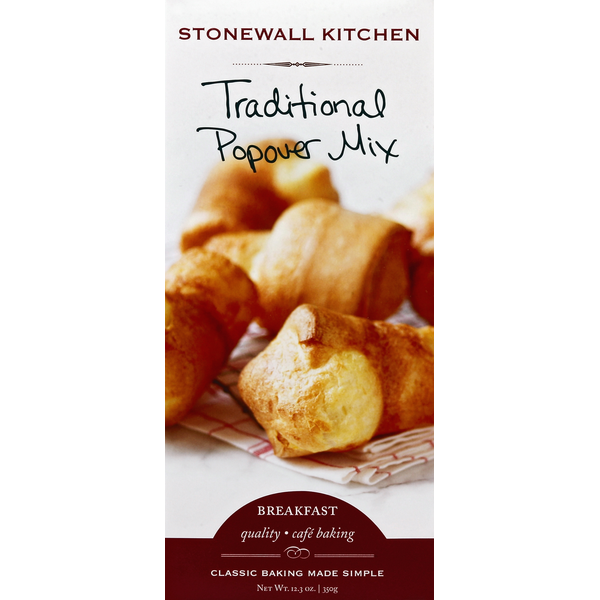 Doughs, Gelatins & Bake Mixes Stonewall Kitchen Popover Mix, Traditional hero