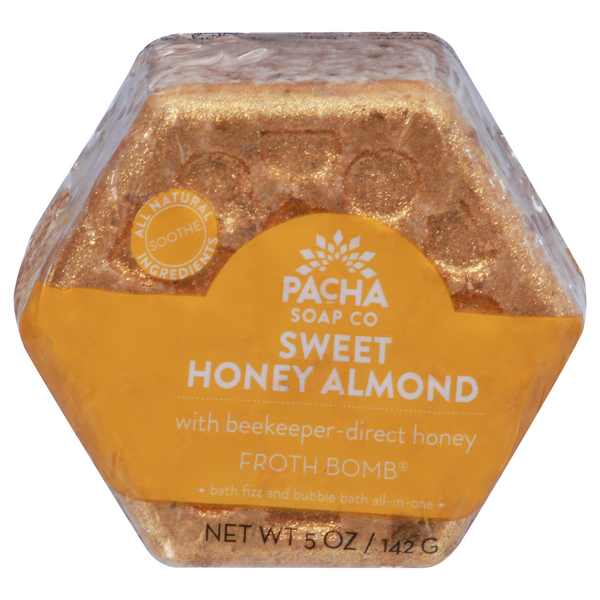 Body Lotions & Soap Pacha Soap Co. Froth Bomb, Sweet Honey Almond hero