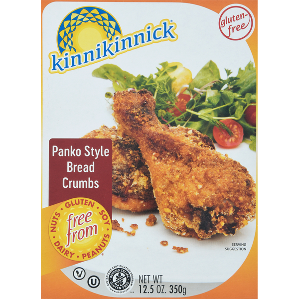 Marinades & Meat Preparation Kinnikinnick Bread Crumbs, Panko Style hero