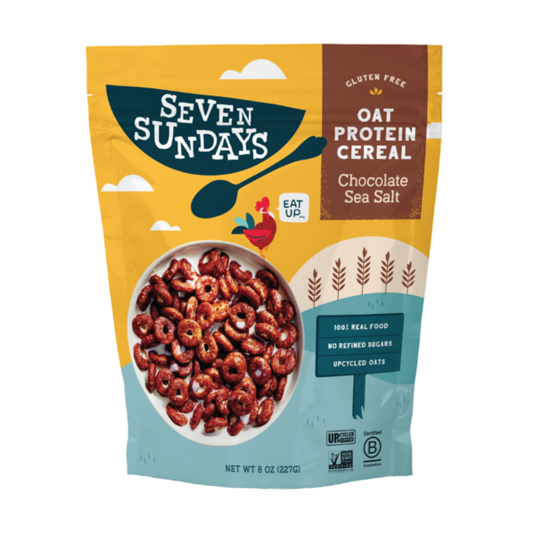 Cereal Seven Sundays Oat Protein Cereal, Chocolate Sea Salt hero