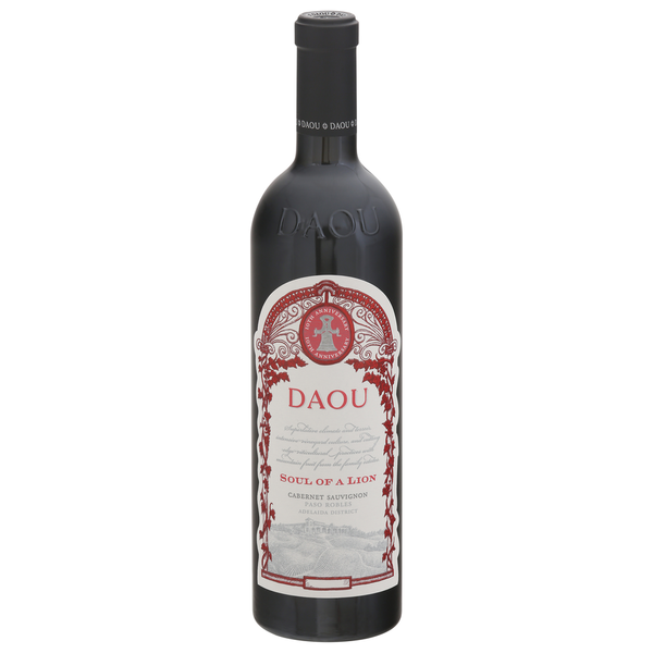 Red Wines DAOU Cabernet Sauvignon, Soul of a Lion, Paso Robles hero