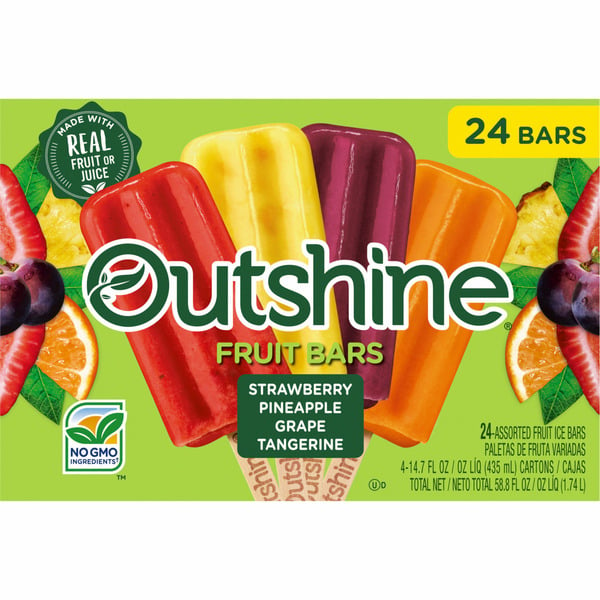 Ice Cream & Ice Outshine Fruit Bars hero