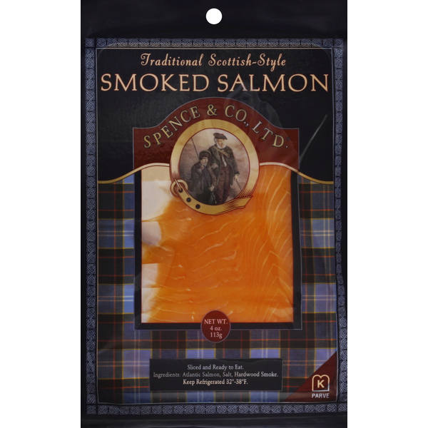 Packaged Seafood Spence & Co., Ltd. Salmon, Smoked, Traditional Scottish-Style hero