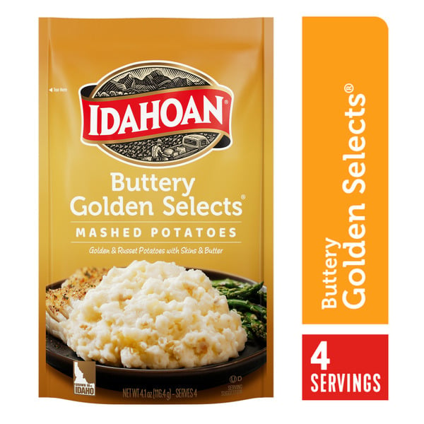 Instant Foods Idahoan® Buttery Golden Selects® Mashed Potatoes hero