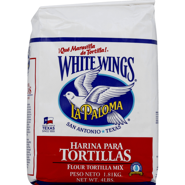 Doughs, Gelatins & Bake Mixes La Paloma White Wings Flour Tortilla Mix hero