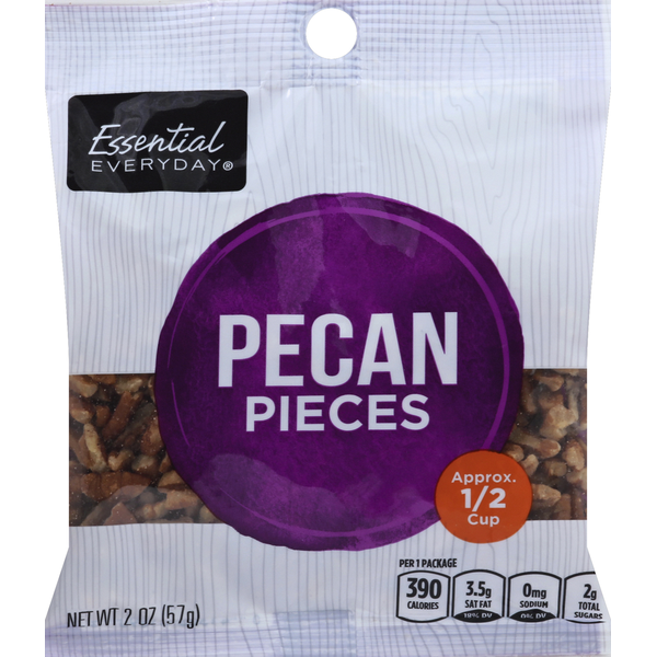 Nuts, Seeds & Dried Fruit Essential Everyday Pecans, Pieces hero