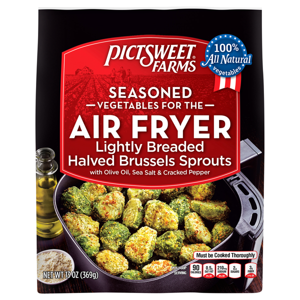 Frozen Produce Pictsweet Farms Seasoned Vegetables for the Air Fryer Halved Lightly Bread Brussels Sprouts hero