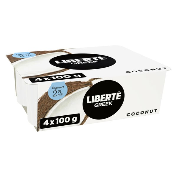 Yogurt Liberté Greek Yogurt Coconut hero