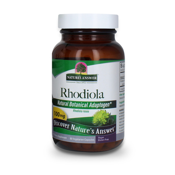 Antioxidants Nature's Answer Rhodiola Capsules hero