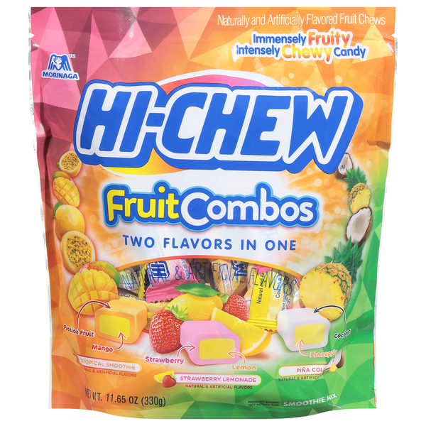 Hi-Chew Candy, Fruitcombos, Smoothie Mix hero