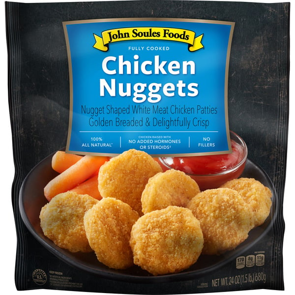 Prepared Meals John Soules Foods Chicken Nuggets, Frozen hero