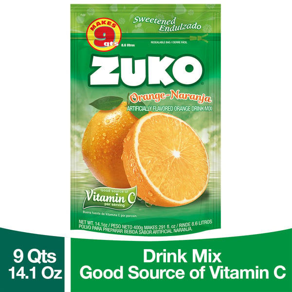 Cocoa & Drink Mixes ZUKO Orange Family hero