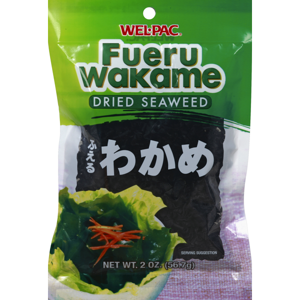 Dried Seaweed Wel-Pac Seaweed, Fueru Wakame, Dried hero