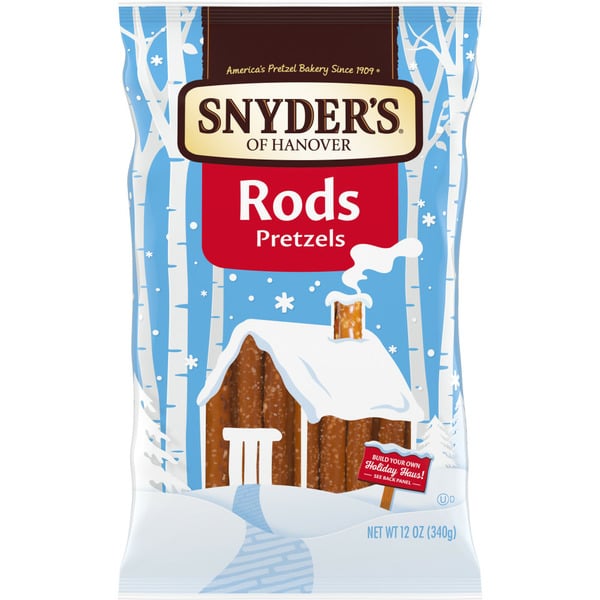 Chips & Pretzels Snyder's of Hanover Pretzel Rods hero