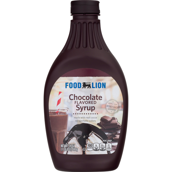 Ice Cream Toppings Food Lion Chocolate Flavored Syrup hero