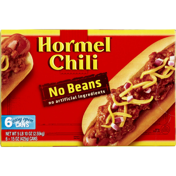 Canned Meals & Beans Hormel Chili No Beans hero