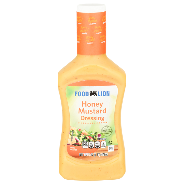 Salad Dressing & Toppings Food Lion Dressing, Honey Mustard hero