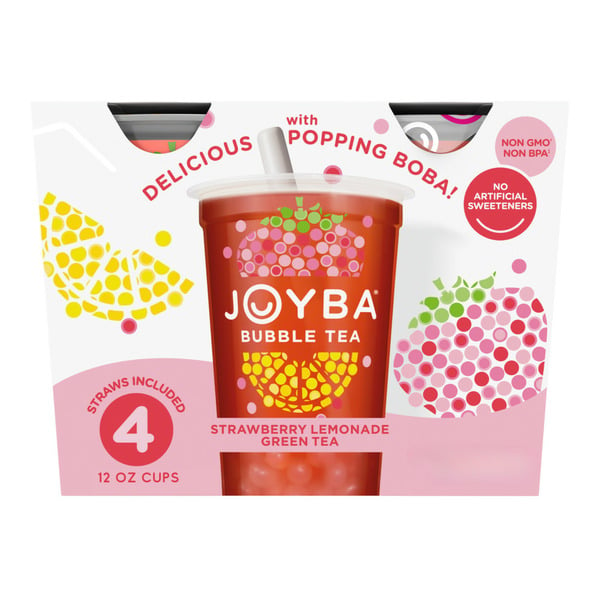 Joyba Strawberry Lemonade Green Bubble Tea hero