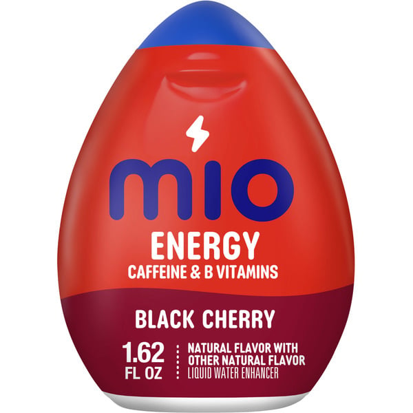 Drink Mixes MiO Energy Black Cherry Naturally Flavored Liquid Water Enhancer Drink Mix hero